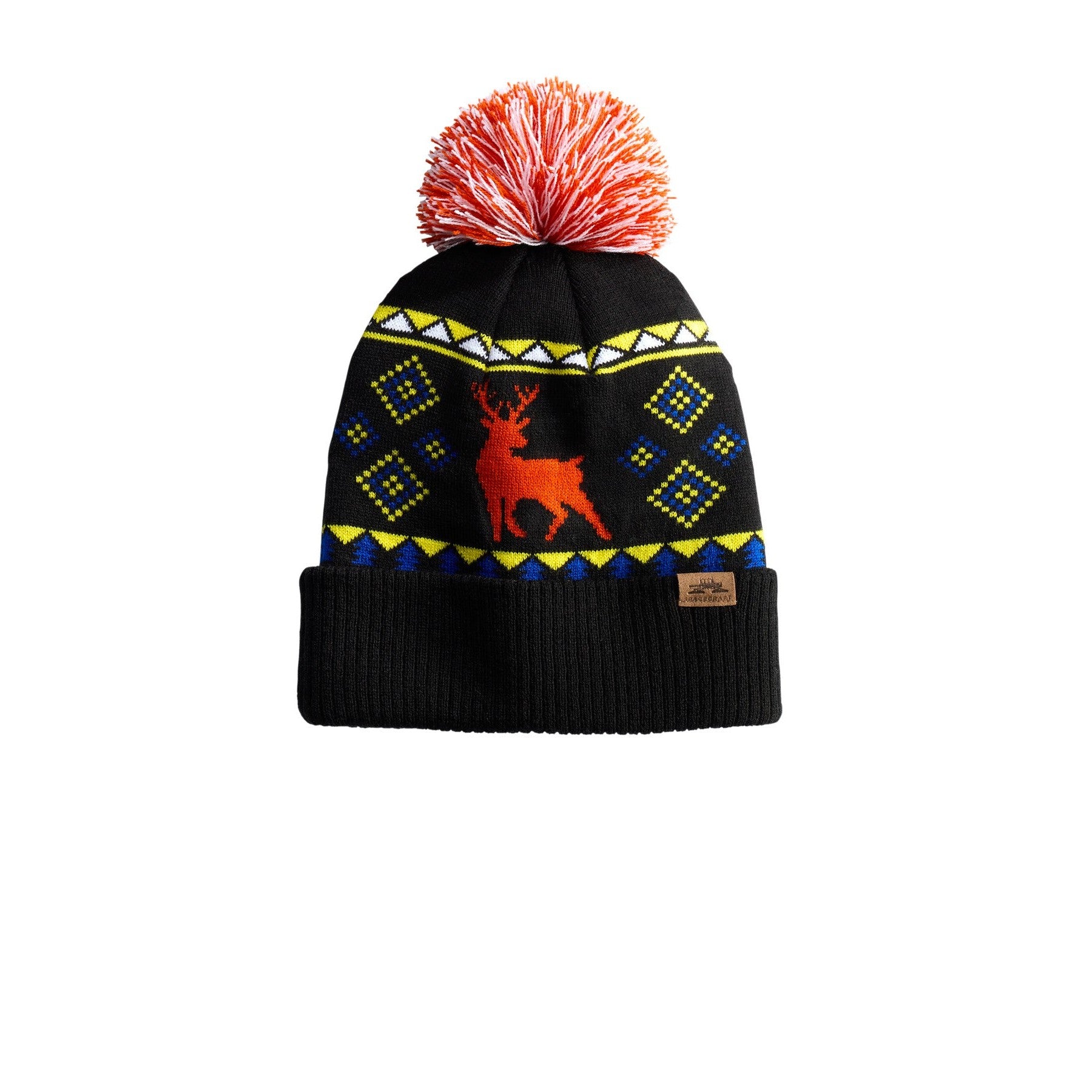 Spacecraft-LIMITED EDITION Spacecraft Wild Pom Beanie SPC12-MedTech-3